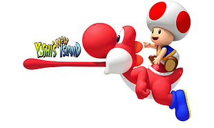 New Yoshi's Island illustration HD wallpaper