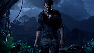 Uncharted 3D wall paper, Uncharted 4: A Thief's End, video games, Nathan Drake