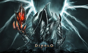 Diablo 3D wallpaper, Diablo III, Diablo, video games, fantasy art