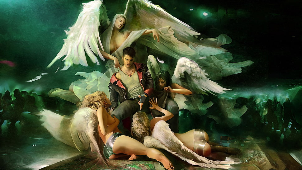 Devil May Cry, DmC: Devil May Cry, Dante, angle HD wallpaper