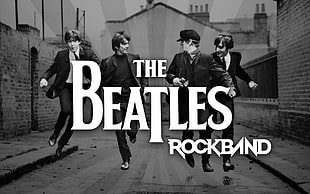 The Beatles Rockband 3D wallpaper