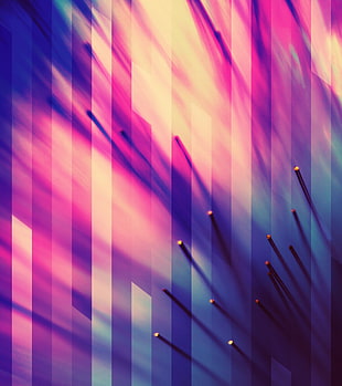 multicolored abstract wallpaper, Android (operating system), pattern, Optic fiber HD wallpaper