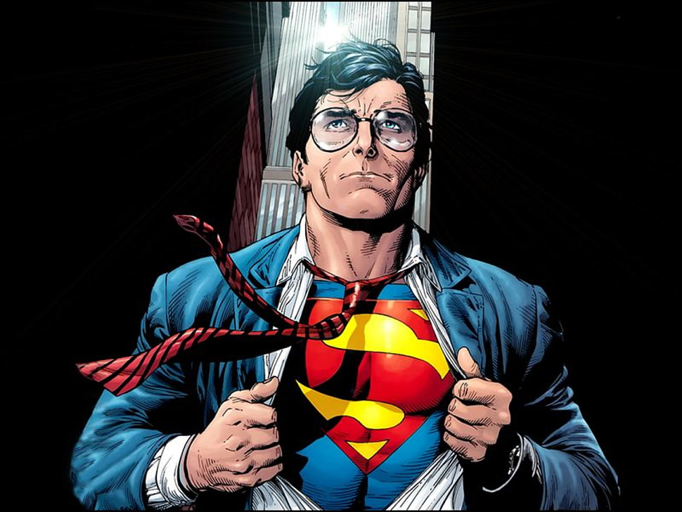 Superman from DC illustration HD wallpaper