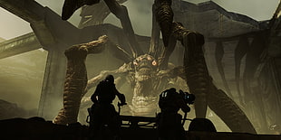 video game screenshot, Gears of War 3, Xbox 360, video games HD wallpaper