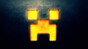 yellow and black Minecraft character