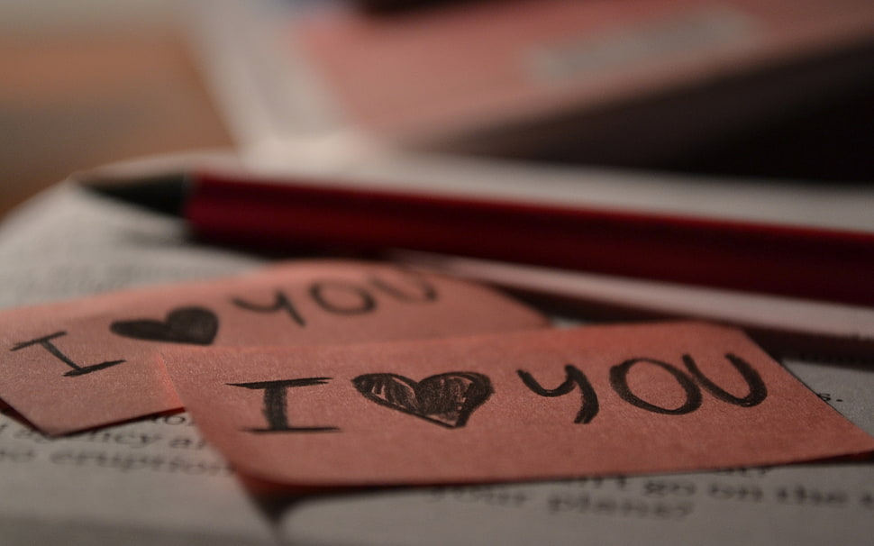 I Love you illustration HD wallpaper