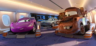 Disney Cars movie still screenshot, car, Cars (movie), Pixar Animation Studios, vehicle