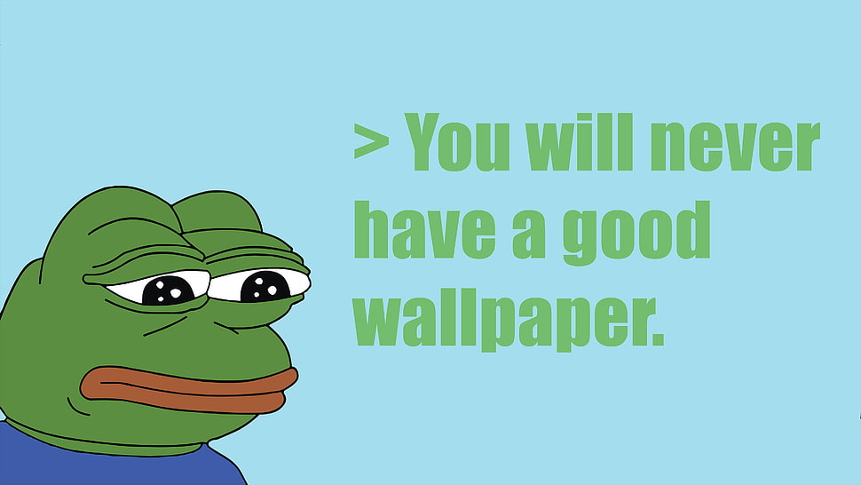 feels frog meme, Pepe (meme), Pepe, Sadfrog HD wallpaper