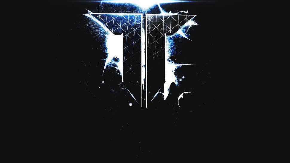 black and white digital wallpaper, tehtricks HD wallpaper
