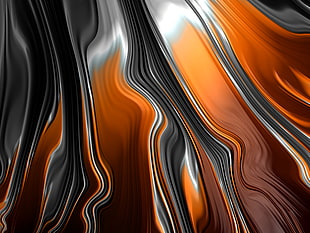 Fractal,  Stripes,  Bends,  Lines HD wallpaper