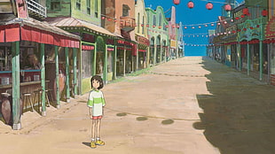 Spirited Away movie still, Studio Ghibli, Spirited Away HD wallpaper