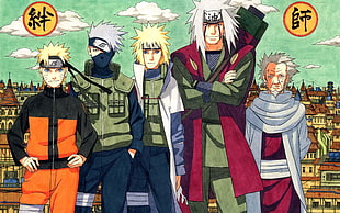 Naruto Shippuden characters HD wallpaper