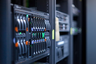 black circuit breaker, server, machine, computer, hardware