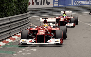 red and black car engine, Fernando Alonso, Formula 1