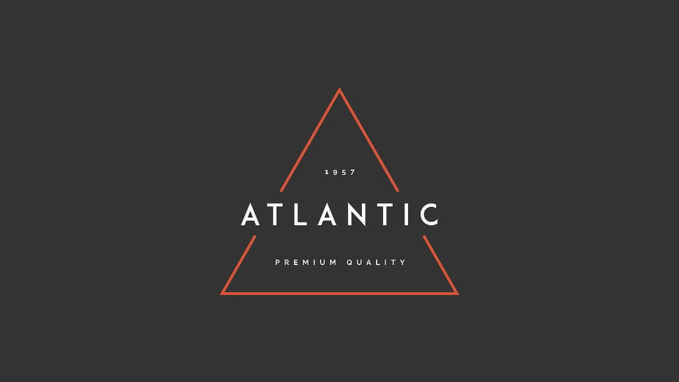 Atlantic logo, logo HD wallpaper