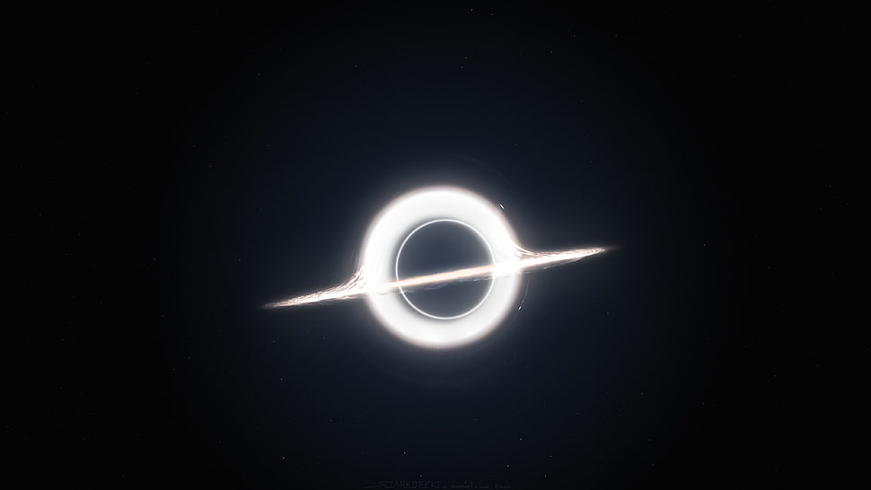 round white illustration HD wallpaper
