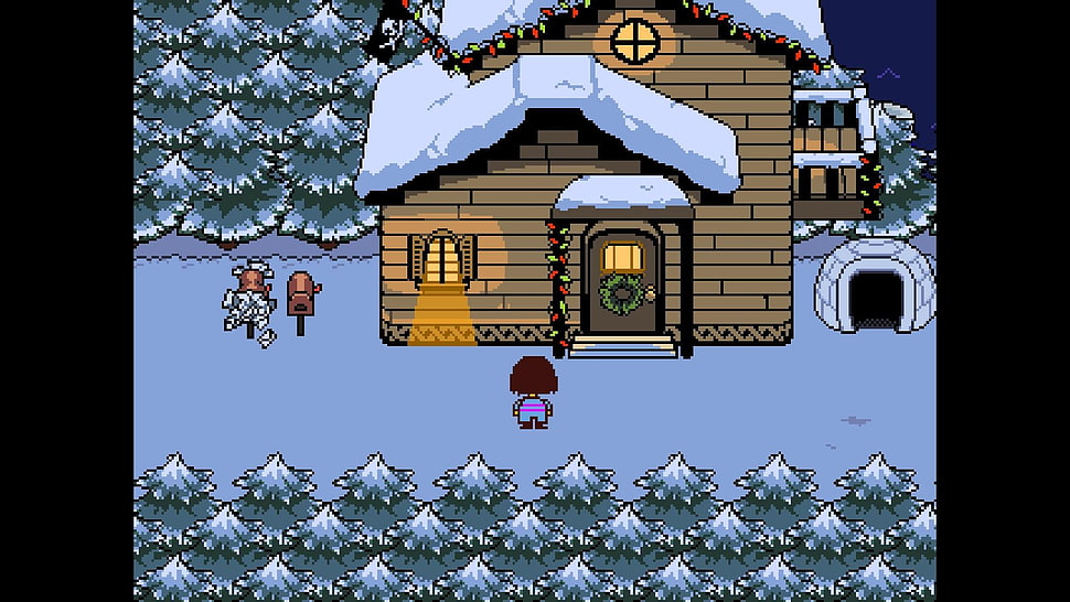 Undertale screenshot, Frisk, Undertale HD wallpaper