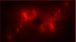 red lights, abstract