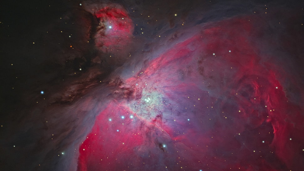 galaxy digital wallpaper, space, NASA, Great Orion Nebula HD wallpaper