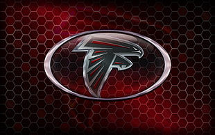 Atlanta Falcons logo HD wallpaper