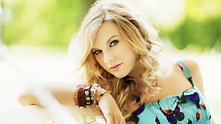 Taylor Swift, Taylor Swift, celebrity, blonde, blue eyes HD wallpaper