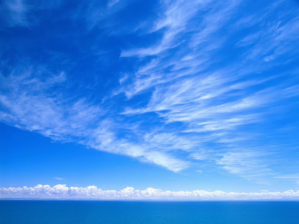 white clouds during daytime HD wallpaper