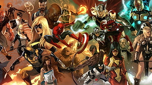 Marvel Heores illustration, comics, Spider-Man HD wallpaper