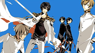 black-haired male anime character, anime, anime boys HD wallpaper