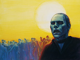 Zombie painting HD wallpaper