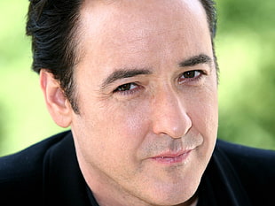 man in black shirt