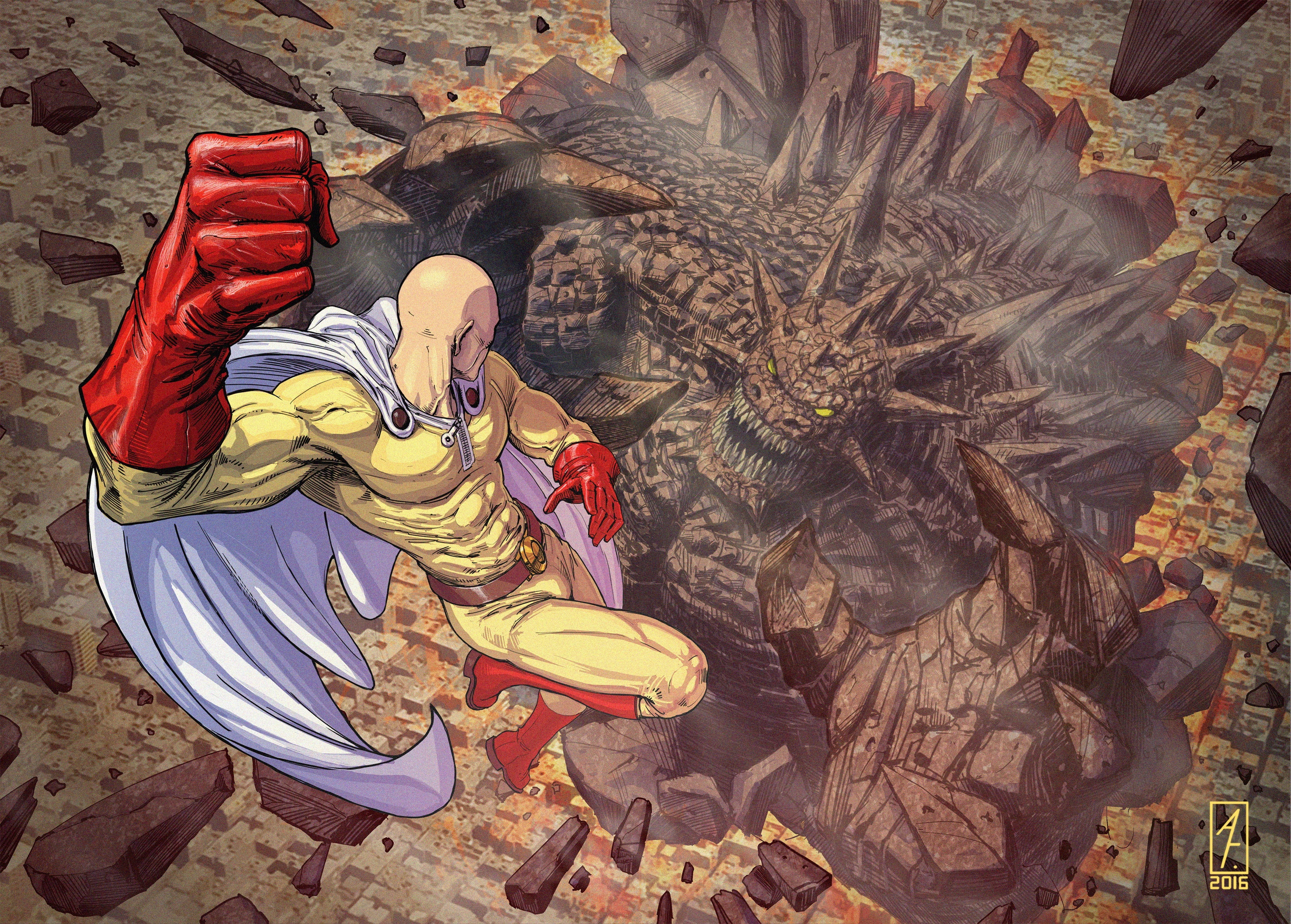 10 Latest One Punch Man Wallpaper Hd FULL HD 1920×1080 For PC