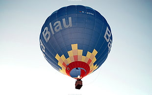 low-angle photography of hot air balloon