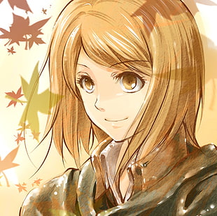 female character with brown hair, Shingeki no Kyojin, Petra Ral HD wallpaper