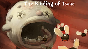 The binding of Isaac painting, Binding of Isaac, Duke of Flies, flies HD wallpaper