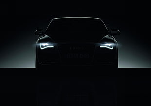 black Audi A8, car