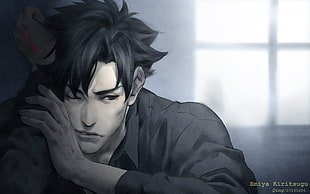 Kmiya Kiritsugu illustration, manga, Fate/Zero, Kiritsugu Emiya HD wallpaper