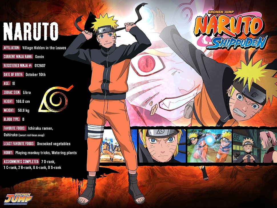 Naruto Shippuden poster HD wallpaper