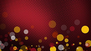 bokeh light, circle, texture, abstract, digital art