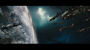 spaceships digital wallpaper, science fiction, movies, spaceship, Serenity HD wallpaper