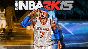 NBA 2K15 video game loading screen