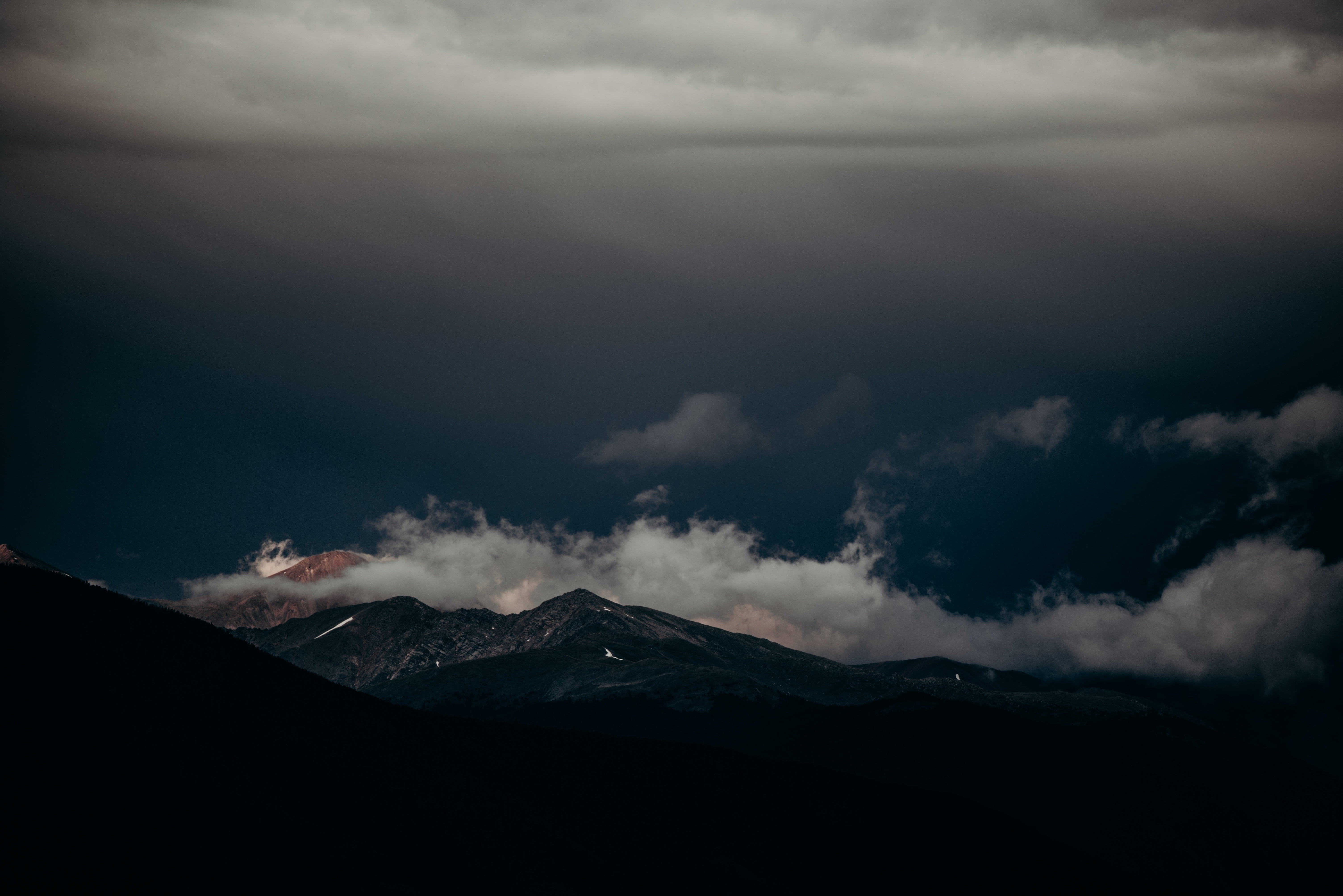 3840x2160 resolution | white clouds, mountains, clouds, nature ...