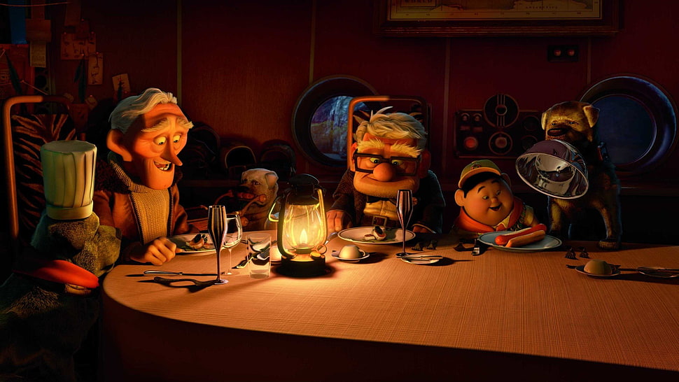 Up movie characters, movies, Up (movie), animated movies, Pixar Animation Studios HD wallpaper