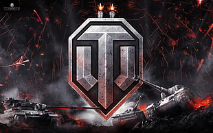 World of tanks,  Logo,  Emblem,  Tanks HD wallpaper
