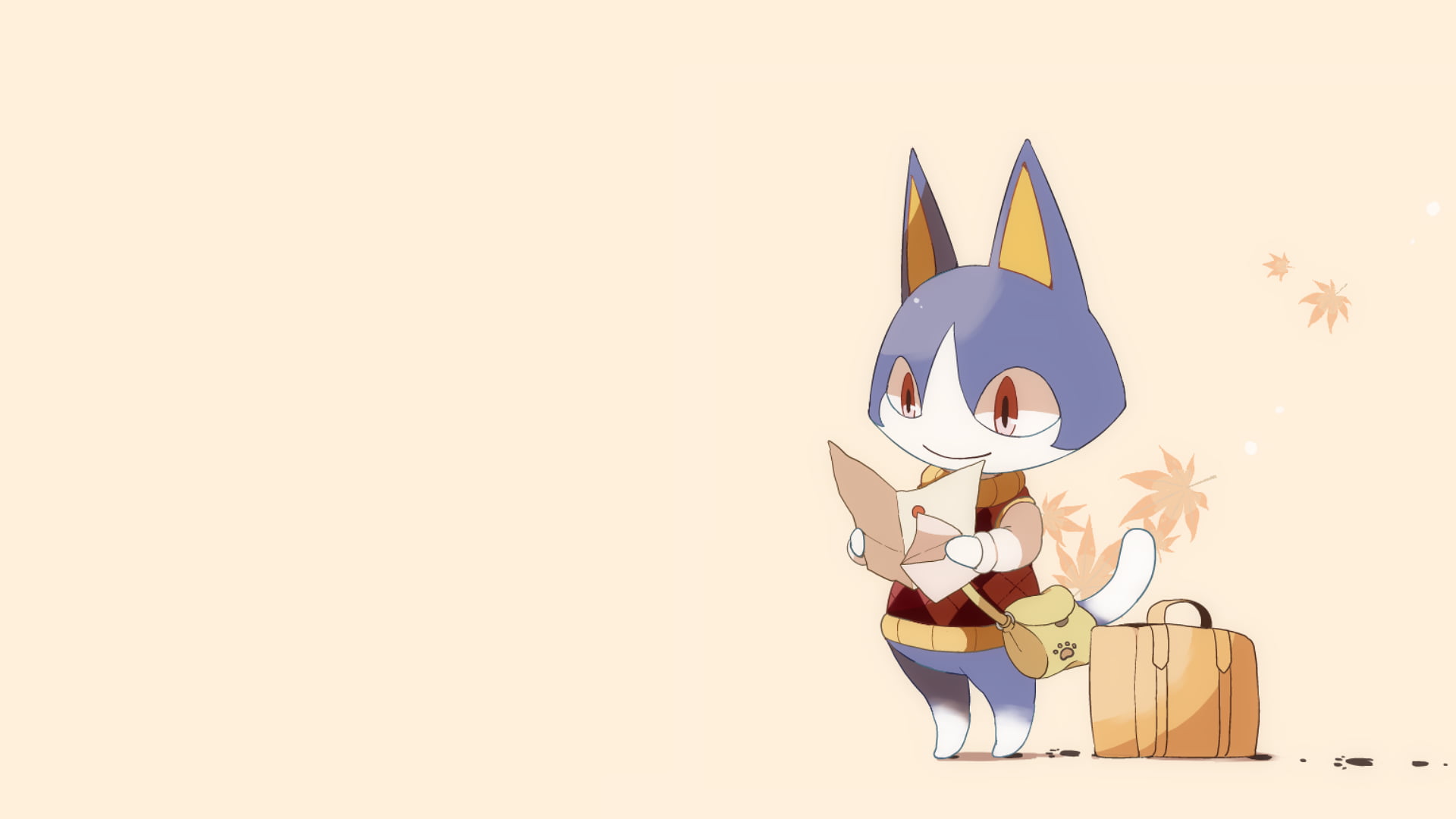 1920x1080 resolution | male cat character wallpaper, Animal Crossing ...