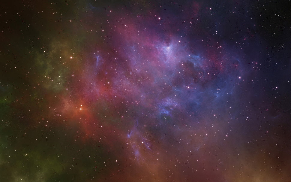cosmos wallpaper, space, stars, nebula HD wallpaper