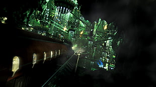 brown train illustration, train, Final Fantasy XIII