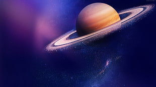 Saturn planet illustration