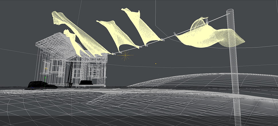 wireframe HD wallpaper