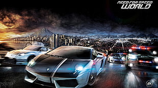 Need for Speed World digital wallpaper, Need for Speed: World, video games, Need for Speed