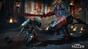 Lords Fallen game poster, Lords of the Fallen, video games HD wallpaper